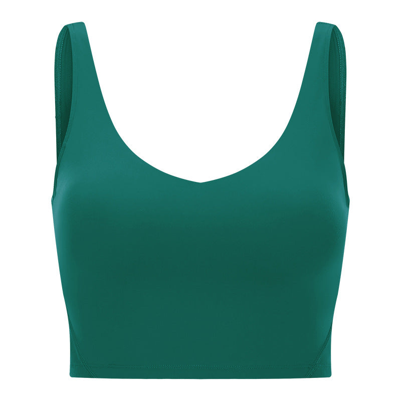 new arrival beautiful back sports intimates women's yoga running bra fitness vest tops yoga clothes s2054
