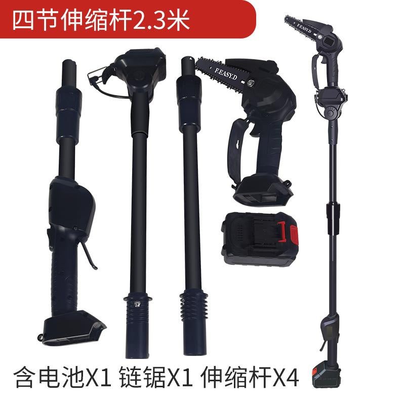 For home high branch saw power tools electric chain saw electric saw rechargeable high power lithium electric saw high branch pole hand electric saw