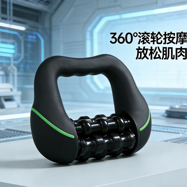 bestseller: lcd roller massager with 8 adjustable intensity levels - perfect for soothing body aches and relieving muscle tension