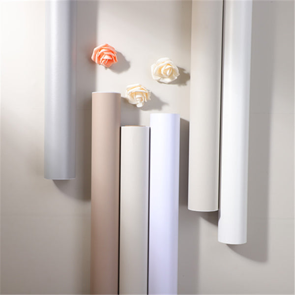 Skin feeling wallpaper self-adhesive film waterproof and moisture-proof bedroom warm desktop color change sticker wardrobe renovation background wall sticker