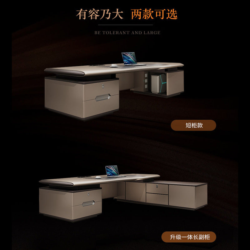 Saint li accessible luxury boss president manager supervisor desk executive desk casual modern thickened paint office desk chair