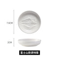 Ceramic tableware cartoon seasoning dipping dish for home bowls and chopsticks creative sauce hotel cute side dishes soy sauce wholesale