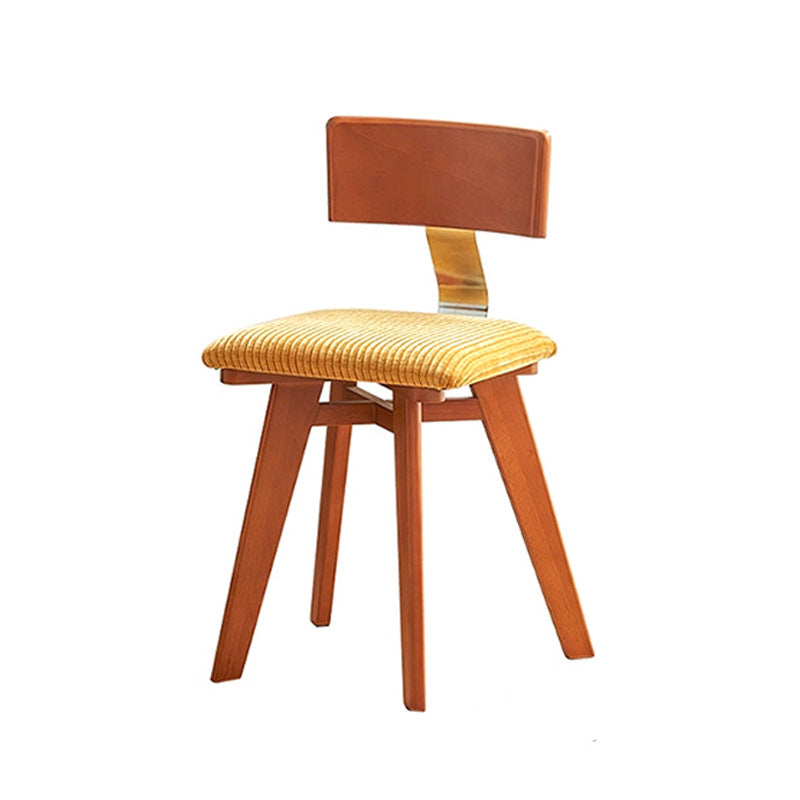 Used dining chairs nordic solid wood backrest dining table chairs wabi-sabi style stools wholesale designer french vintage chairs