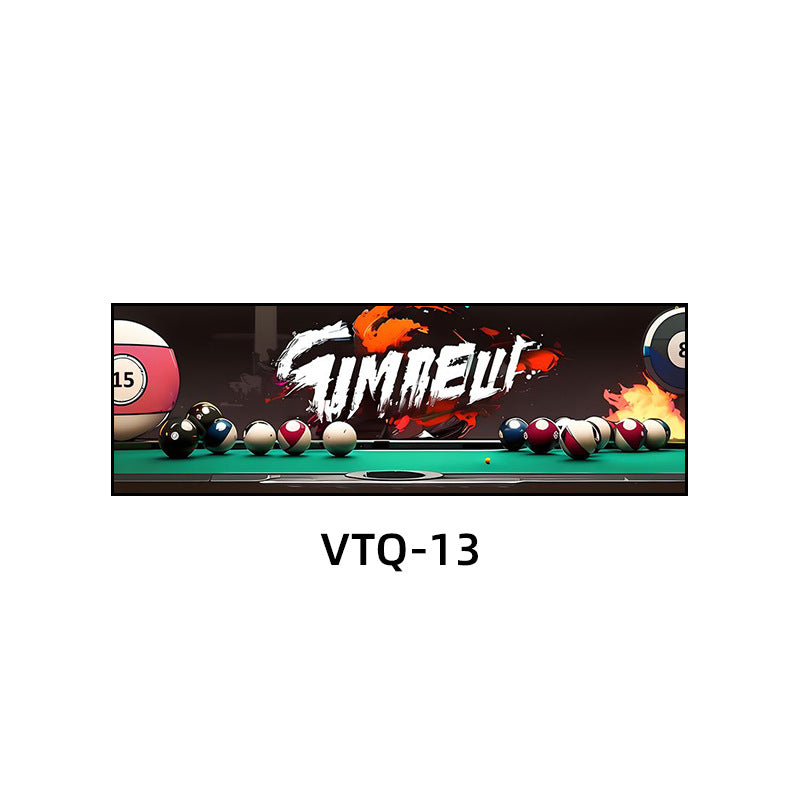 Billiard room decorative painting industrial style bar KTV box hanging painting entertainment club pool hall graffiti billiards mural