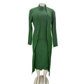 supply of african women's clothing plus sizeknittingdresslongoutwearthickenedtwo-piece set