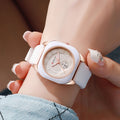 High-style women's watch, minimalist and fashionable, versatile sugar cube quartz watch, women's watch, hot-selling export manufacturer wholesale
