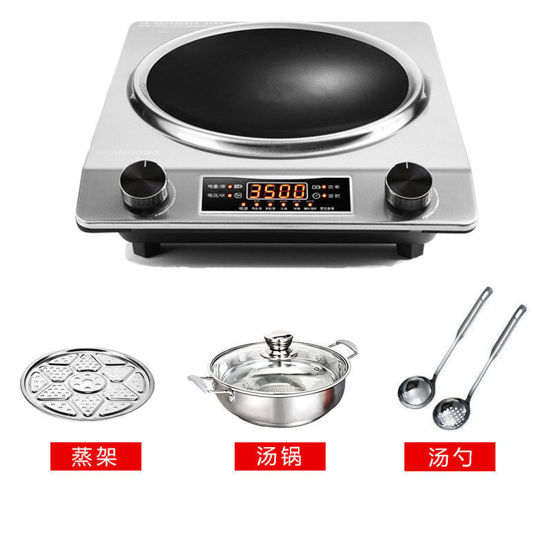 Concave induction cooker for homeall-in-one multifunctional hot pot high power 3500w induction cooker factory cross-border neutral