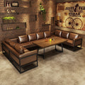 Ye feng tavern cafe bar sofa table and chair bbq shop hot pot western restaurant bar sofa
