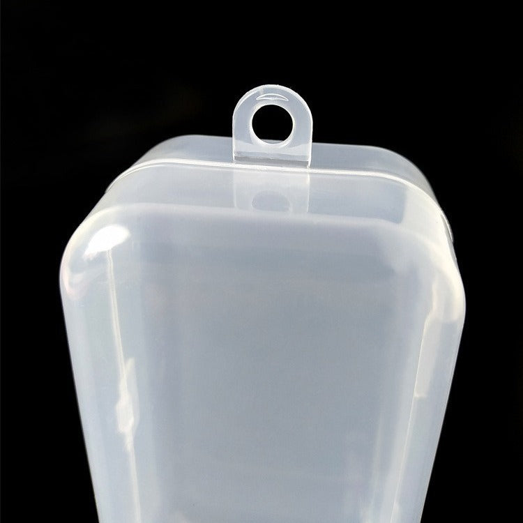 Factory direct sales/plastic packaging box baby banana toothpaste/biting music storage box PP transparent plastic box