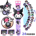 Culuo children's electronic projection watch mi girl children's day gift sanrio melody princess luminous toy