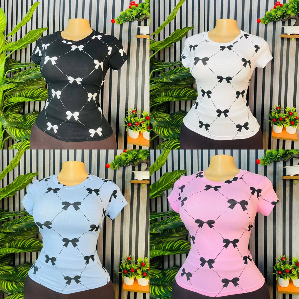 Available basic top women's tight t-shirt wholesale women's t-shirt new round neck tops