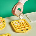 Cute duck ice cube tray ice box for home refrigerator ice cube ice cube mold creative covered quick frozen ice storage box ice making box