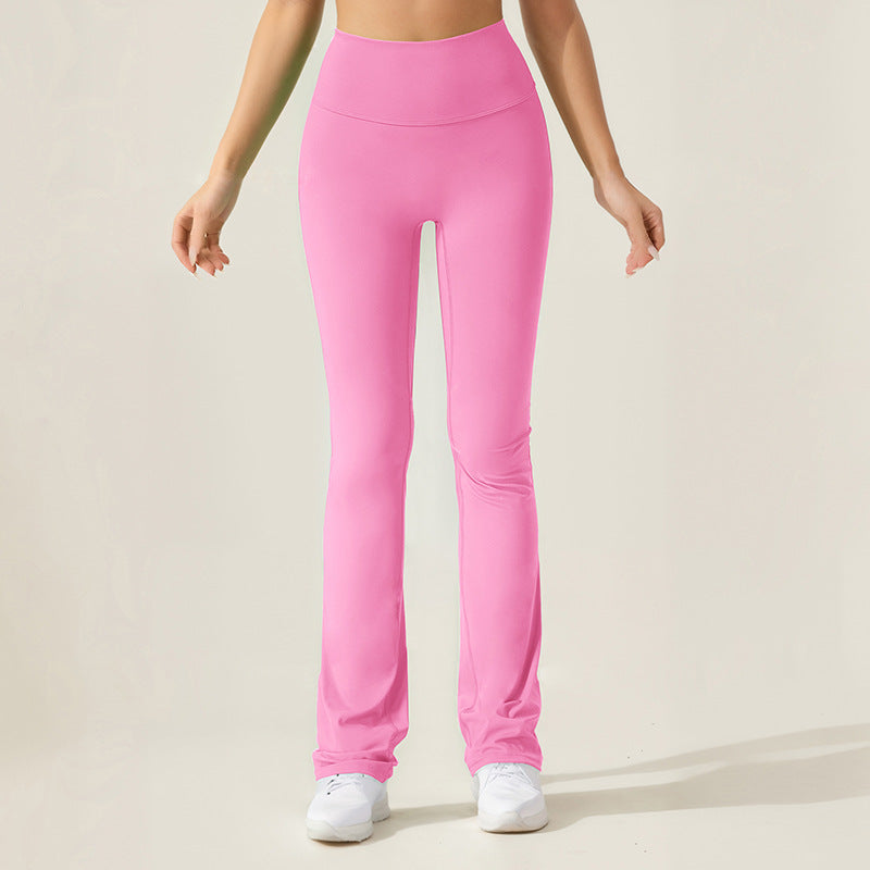 Cross-silm with chest pad fitness wear running sports beautiful back yoga wide-leg pants training dance yoga wear suit