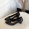 French pointed toe fashionoutwear sandals women's summer thick heel heightening non-slipeasiest for matchcasualcasual toe flats wholesale