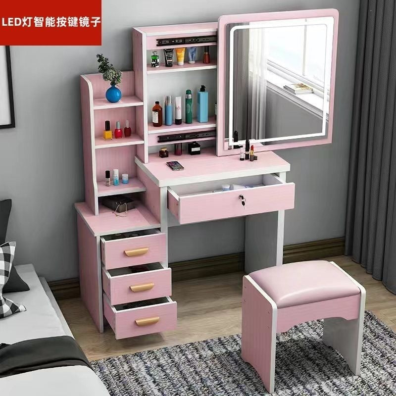 Bedroom mini small apartment simple modern casual dressing table economical multi-functional dressing table popular dressing table