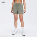 High-waisted loose fit athletic shorts for women - summer outdoor running, yoga, and fitness - casual shorts for everyday wear d26075