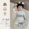 Baby autumn clothes and long pants suit cotton open crotch baby loose pajamas spring & fall clothes kids bottomintimates separates