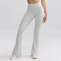 stripes yoga pants flared women's pants high waist hip lifting outdoor sports slimming look wide leg slightly flared yoga pants for women