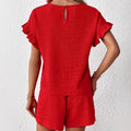 european and american women's fashion for export: summer crewneck short-sleeve tops and shorts - casual & trendy styles for , , and
