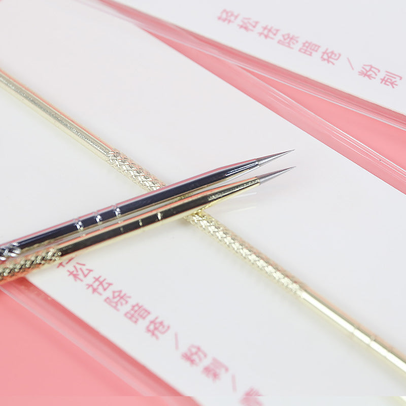 Single pack acne needle stainless steel acne needle pick acne squeeze acne remove blackheads beauty needle beauty tool wholesale