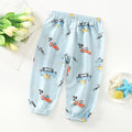 Summer kids anti-mosquito pants baby bloomers boys and girls breathable nine-point pants children's air-conditioning pants children's pants