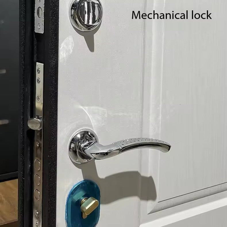 Russian door central asia turkish mdf panel door thermal insulation entrance apartment door export engineering steel security door