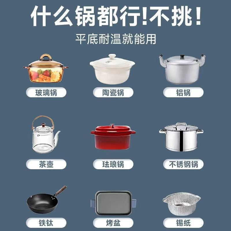 0v/220v european and american standard english export electric ceramic stove, high power, high temperature resistant black crystal plate