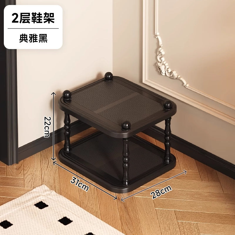 Shoe rack for home door multi-layer shoe cabinet simple storage rack rental room dormitory entrance door shoe storage handy gadget