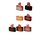 Usb simulated flame lamp small aromatherapy humidifier bedroom home office desk ambient light mini desktop