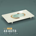 New gold inlaid with jade 414573