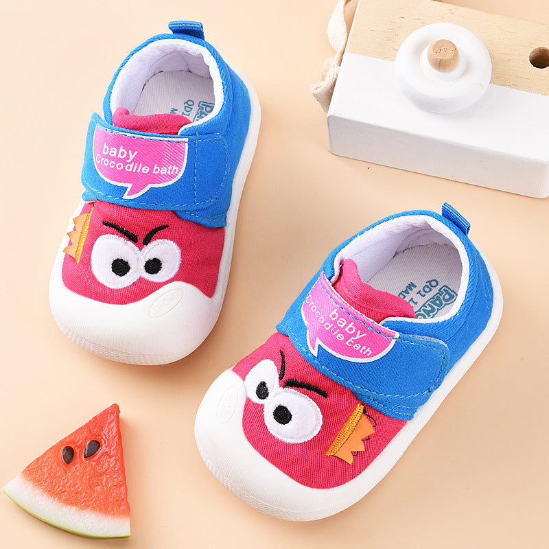 autumn collection: new fall toddler shoes for baby girls (0-1-3 years) - soft cloth spring/autumn first walker shoes for baby boys