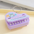 children's toy simulation digital piano digital keyboard keychain pendant creative handheld digital game console