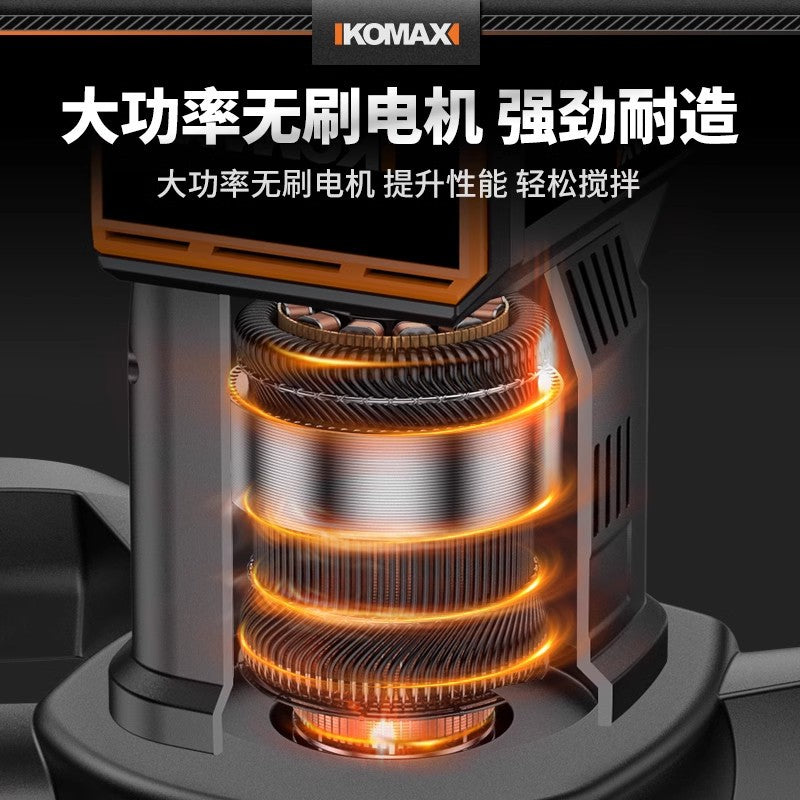 Industrial mixer for putty powder, paint, coatings, electric concrete grouting machine, high-power commercial cement mixer