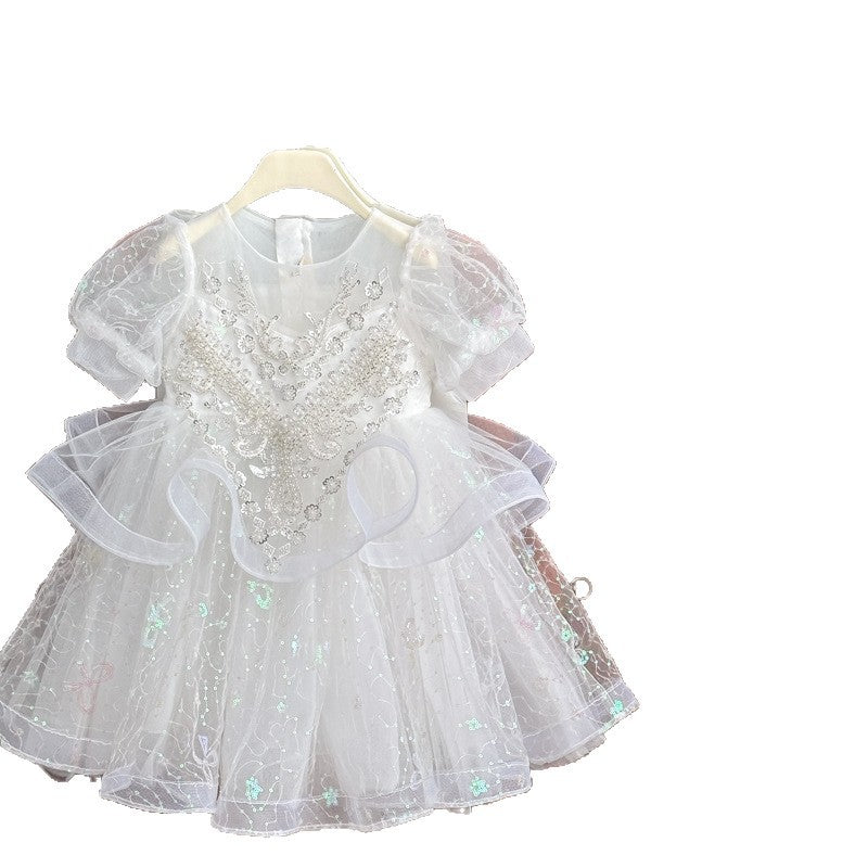 Girls' summer collection : new dresses & gowns - perfect for baby girls' birthdays, summer outfits, princess dresses, and 100-day celebration cake dresses