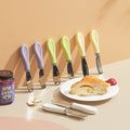 creative cheese spreading knife original cartoon style dopamine color butter knife afternoon tea spreading knife wholesale