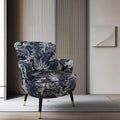 Single sofa colorful fabric sofa ethnic style sofa kids nostalgic living room bedroom small apartment wholesale lazy person