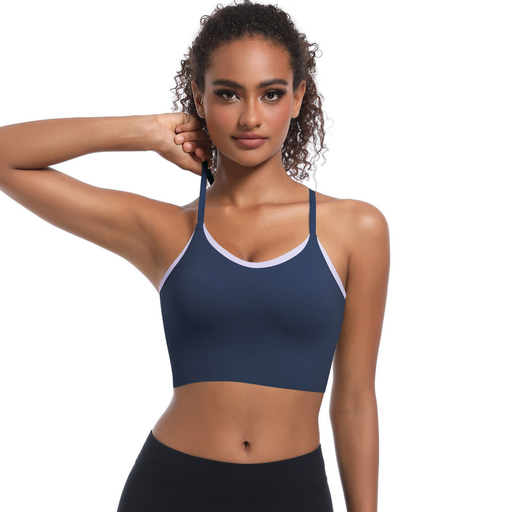 Clearance nude sensation camisole bra - seamless, quick-dry, breathable, shockproof sports bra for yoga, running, and fitness