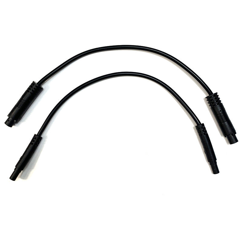 Driving recorder adapter cable 4P male-to-male double female head extension cable camera BMW plug conversion cable 20cm