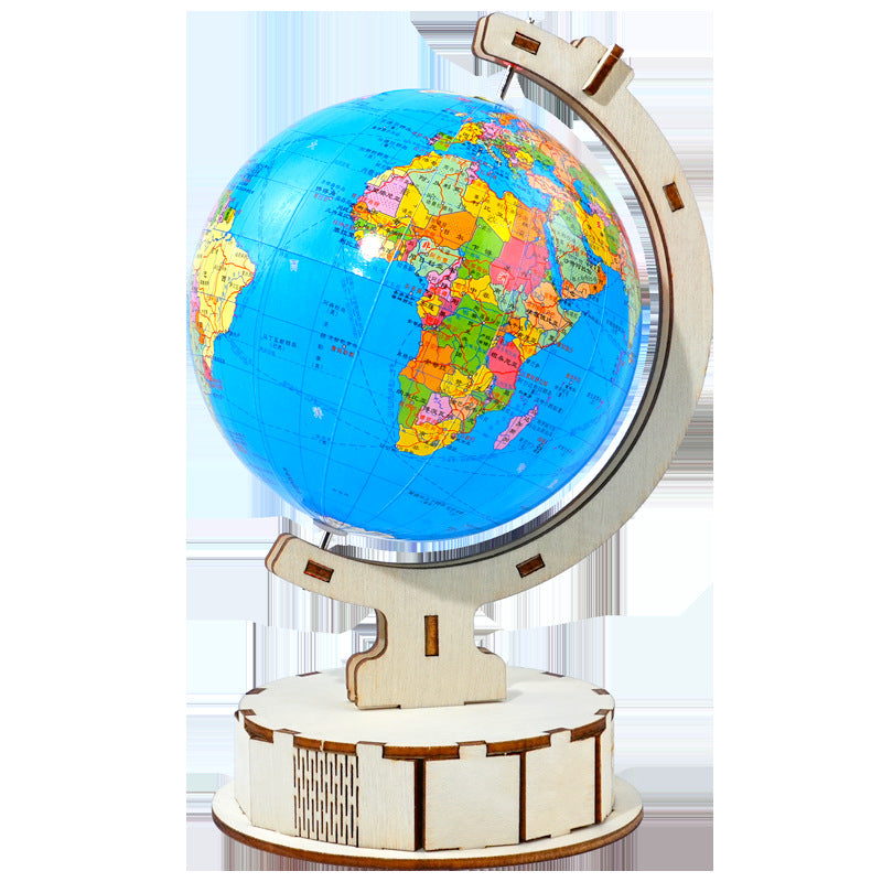 Science and technology small production, primary and secondary school students DIY handmade globe material package, children's geography model teaching aids