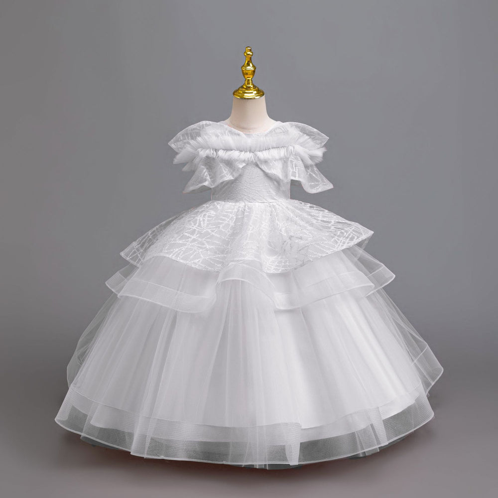 New arrival: girls' sequin princess dress - perfect for weddings, flower girls, piano recitals, and special occasions