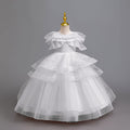 New arrival: girls' sequin princess dress - perfect for weddings, flower girls, piano recitals, and special occasions