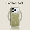 Two-color large-hole liquid magnetic suction suitable for iphone17promax mobile phone case apple 16 seconds to turn into 17 anti-fall case 13