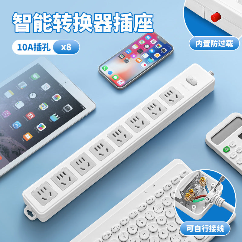 Multi-socket wireless power strip without cord socket with usb connection power strip self-wiring converter power strip power strip