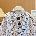 Kids' long-sleeve shirt: new spring/autumn collection - boys' cotton polo shirt, toddler cartoon outerwear, children's clothing