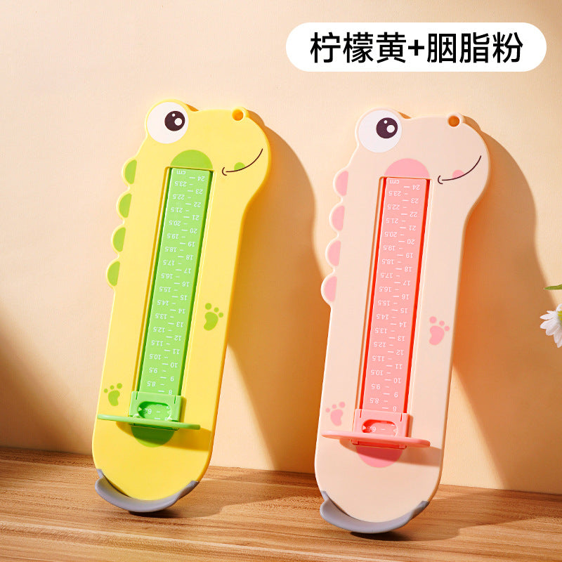 Kids' foot measuring device - accurate foot length & shoe insole length measurement tool for babies & toddlers - universal home use
