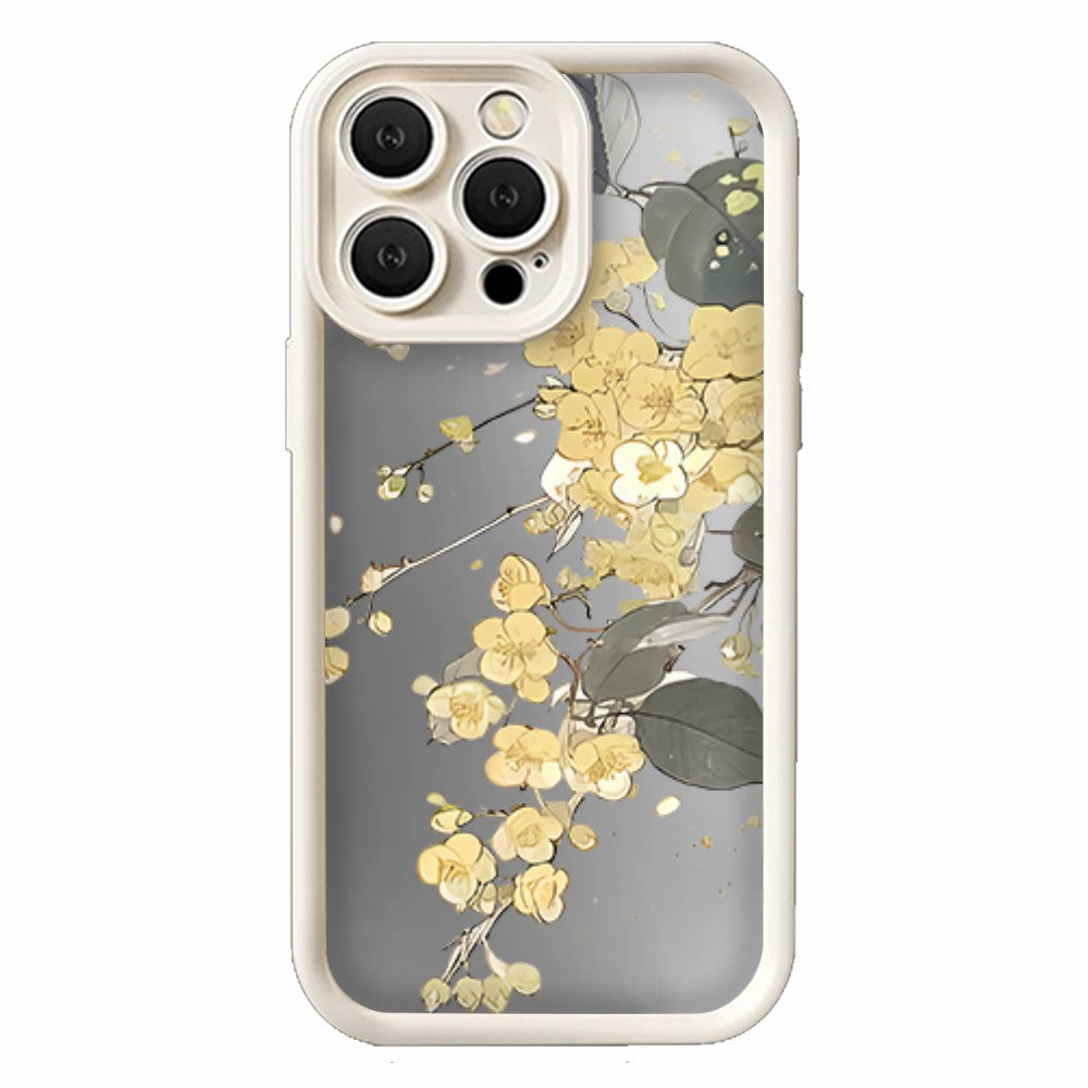 Custom painted phone case - cartoon design for iphone 16, solid color apple 15, diamond sand diy phone 14 soft case