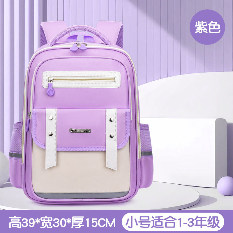 New cloud schoolbag 1-3-6 grade primary school students schoolbag boys and girls reduce the burden of children large capacity backpack