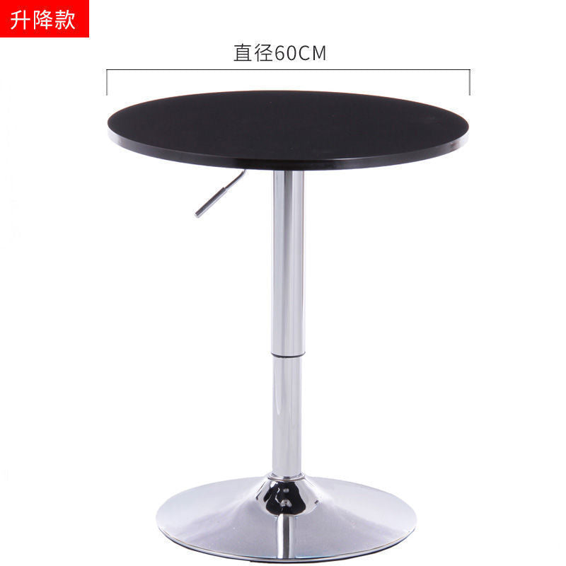 High table bar table round casual cocktail table adjustable small round table high bar round table bar chair