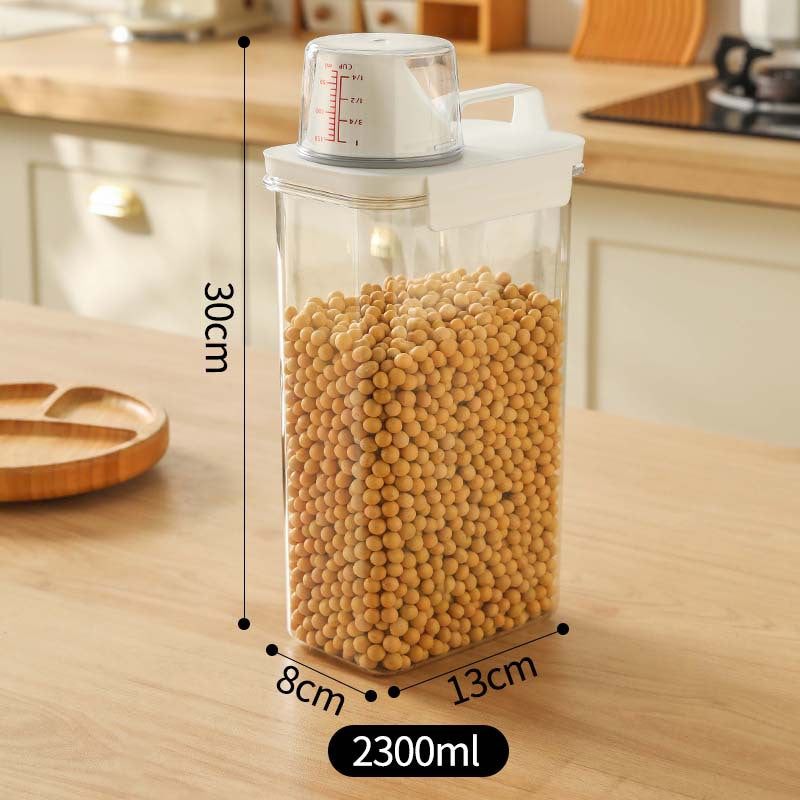 Noodle storage box, food-grade grains, sealed canned pasta box, noodle tube, bean storage tank