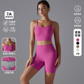 New arrival free underwear high waist hip lifting tight nude yoga wear intimates sports running bra shorts suit for women